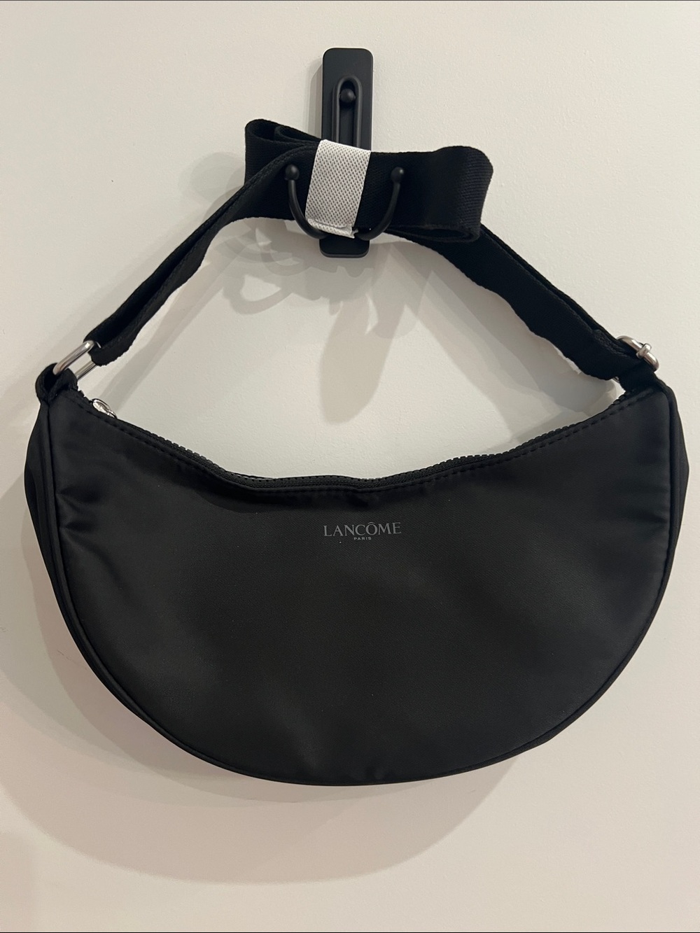 Lancôme Black Crescent Waist -Shoulder Bag